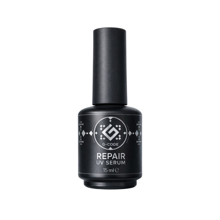 Repair UV Serum G-Code — Відновлювальна UV-сироватка для захисту та зміцнення натуральних нігтів
